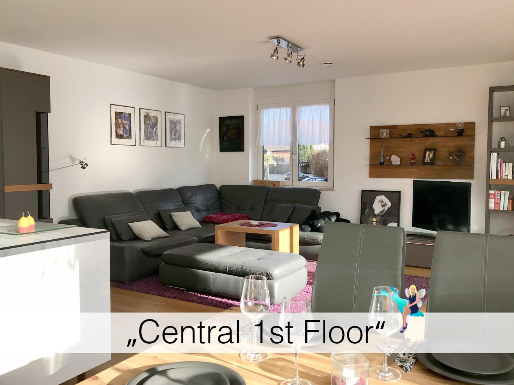 Ferienwohnung Central 1St Floor - Hochwertige Wohnung Mit Balkon Und Aufzug Lindau  Ngoại thất bức ảnh